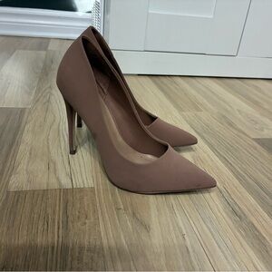 Call It Spring Taupe Heels
